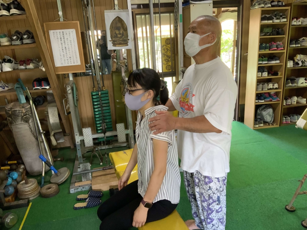 無痛筋肉調整整体の様子